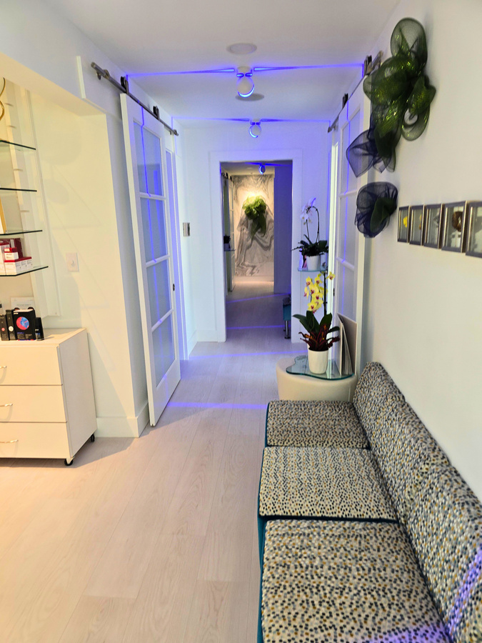 Designer lighting & finished interiors