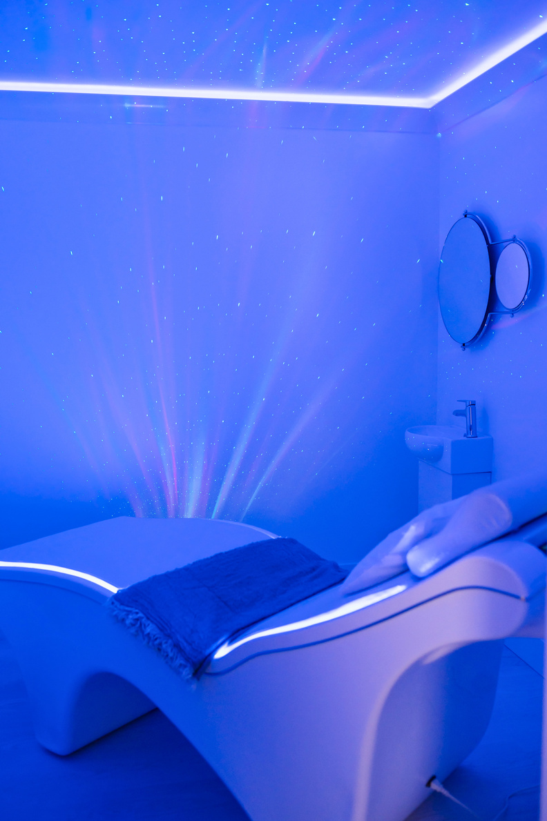 Chromotherapy amenities